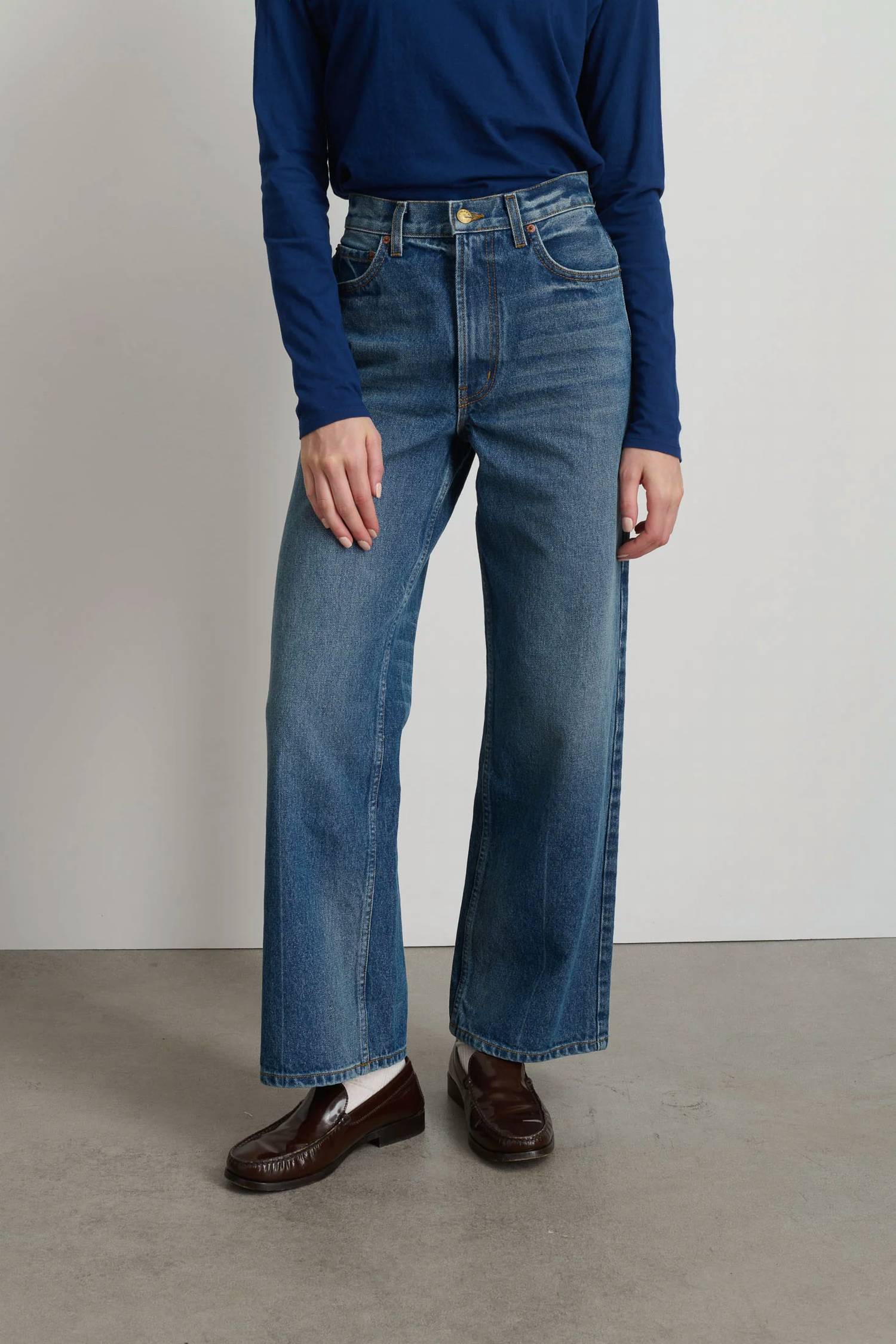 B Sides - Elissa High Wide Jean