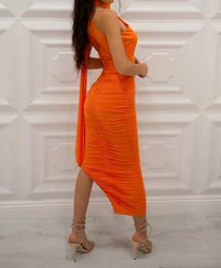 Privy - Noelle Halter Midi Dress
