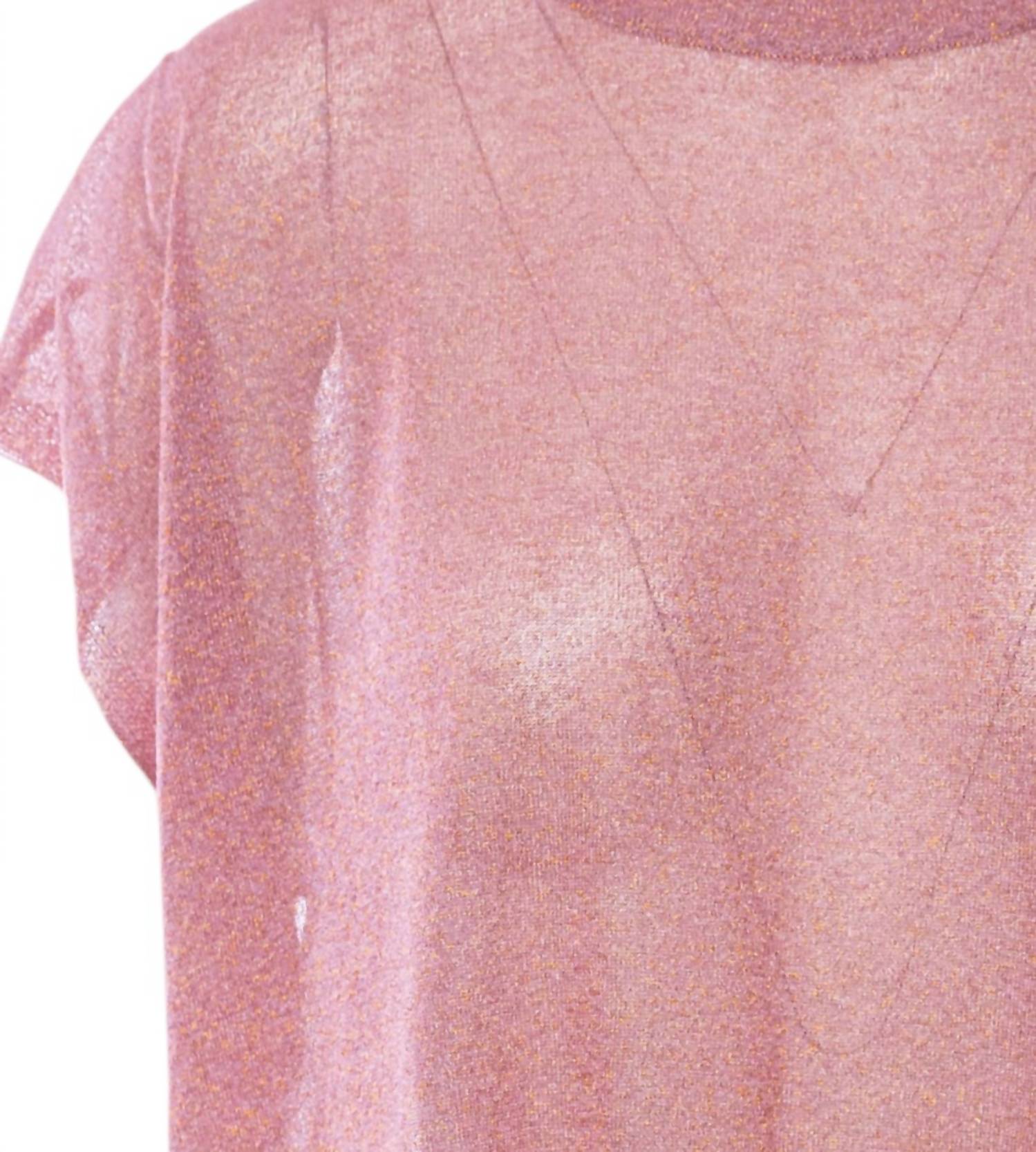 Anonyme - Women's Lurex Knitwear Blouse