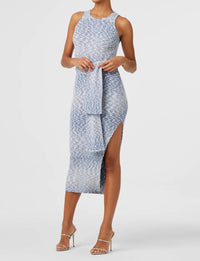 Toccin - Penny Racer Tie Front Dress & Cardigan