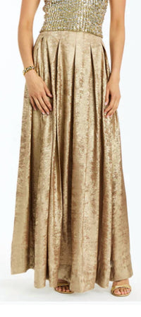 Mestiza New York Daphne Ball Skirt in gold - women's skirt
