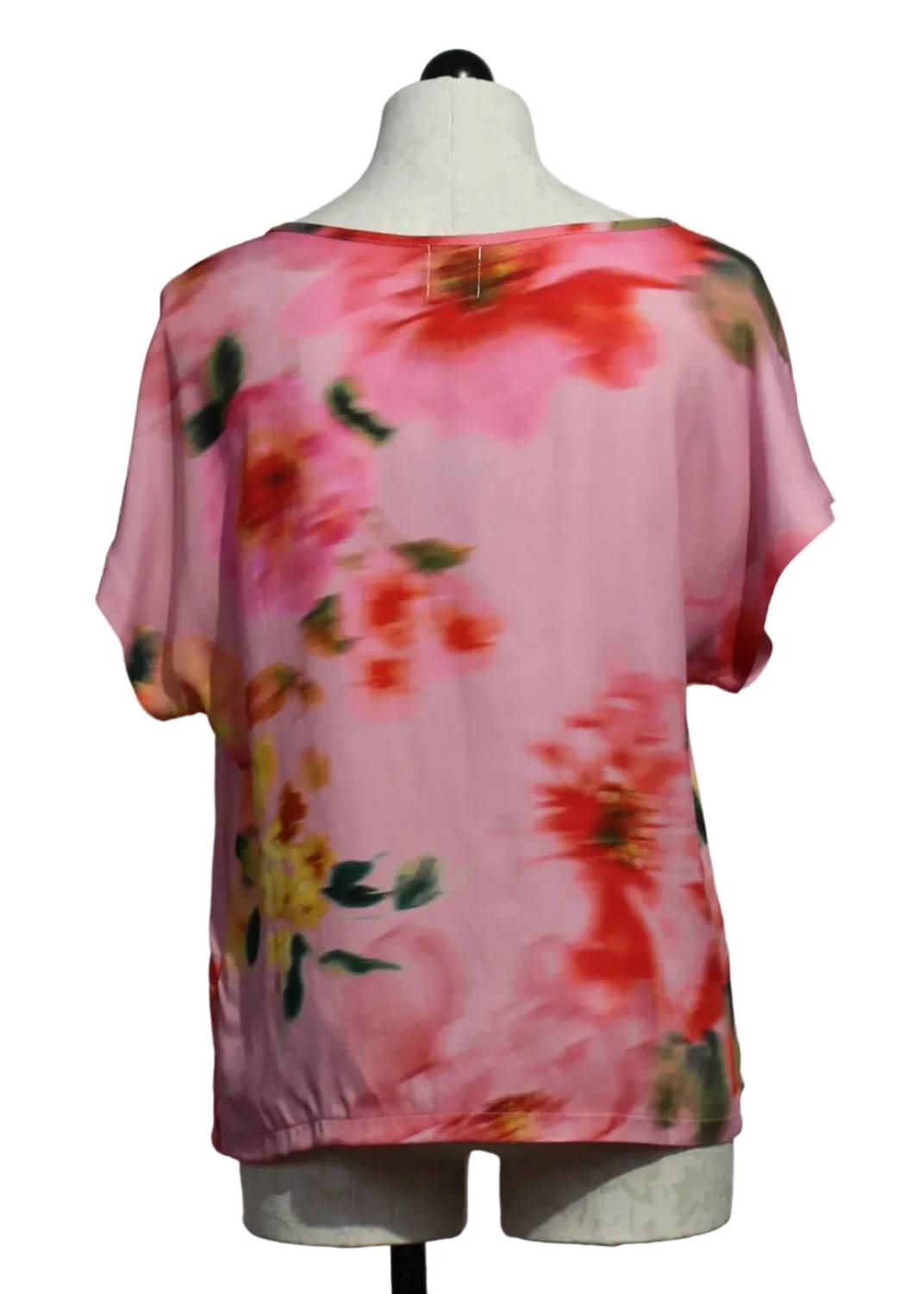 Aldo Martins - Women's Faded Floral Cap Sleeve Top