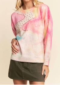 Davi & Dani - Watercolor Whisper Sweater