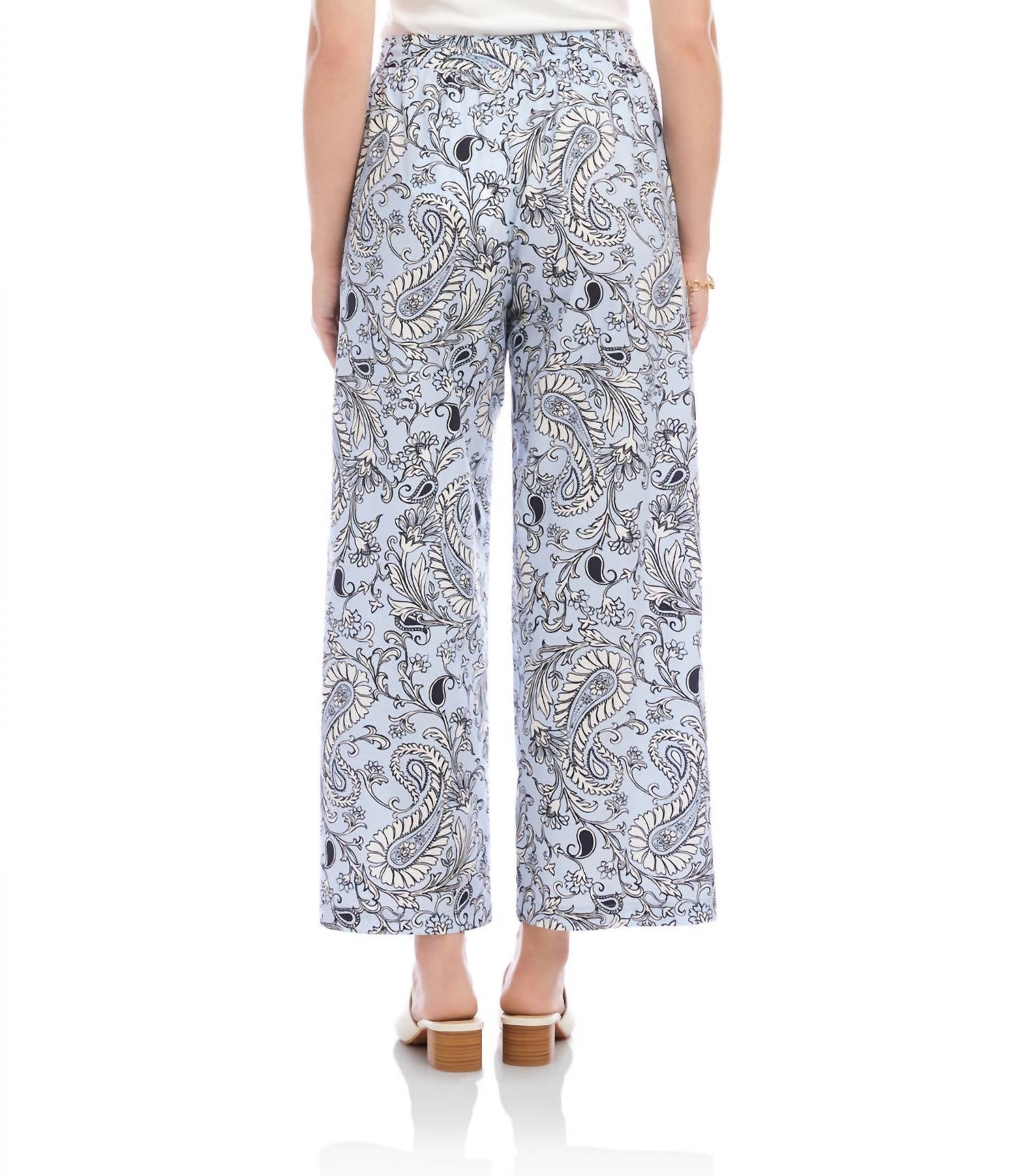 Karen Kane - Drawstring Cropped Pants