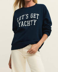 Z Supply - Yachty Boyfriend Sweatshirt