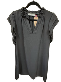 Pixi + Ivy - Women's Ruffle Short Sleeve Dress