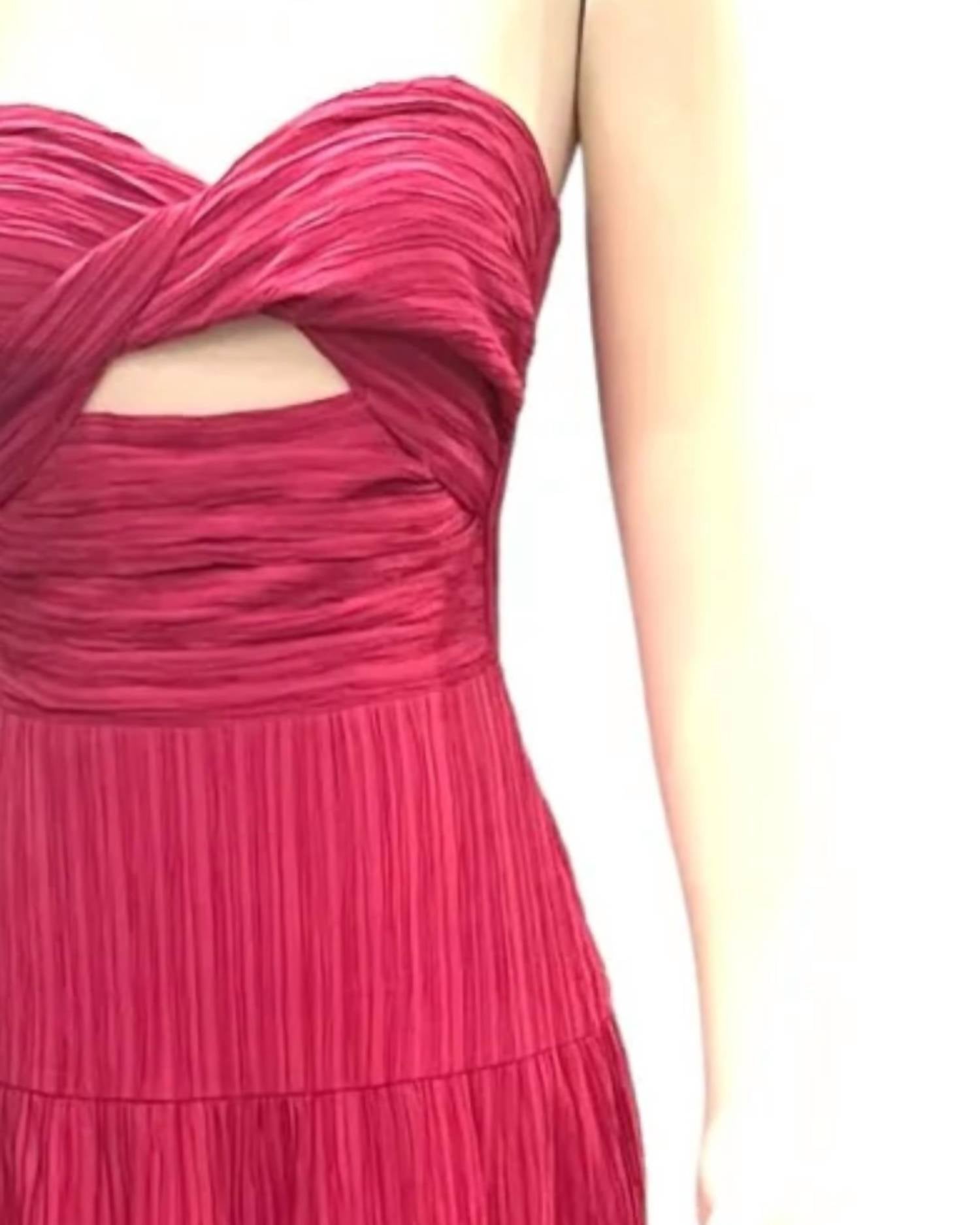 Thml - Women's Bow Twist Textured Dress