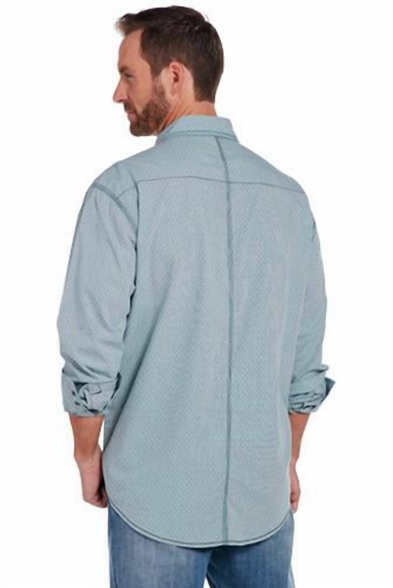 Cowboy Up - Snap Front Long Sleeves Shirt