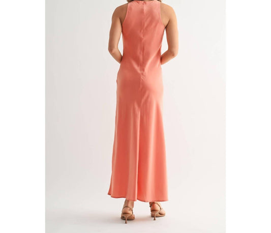 Fun 2 Fun - Satin Maxi Dress