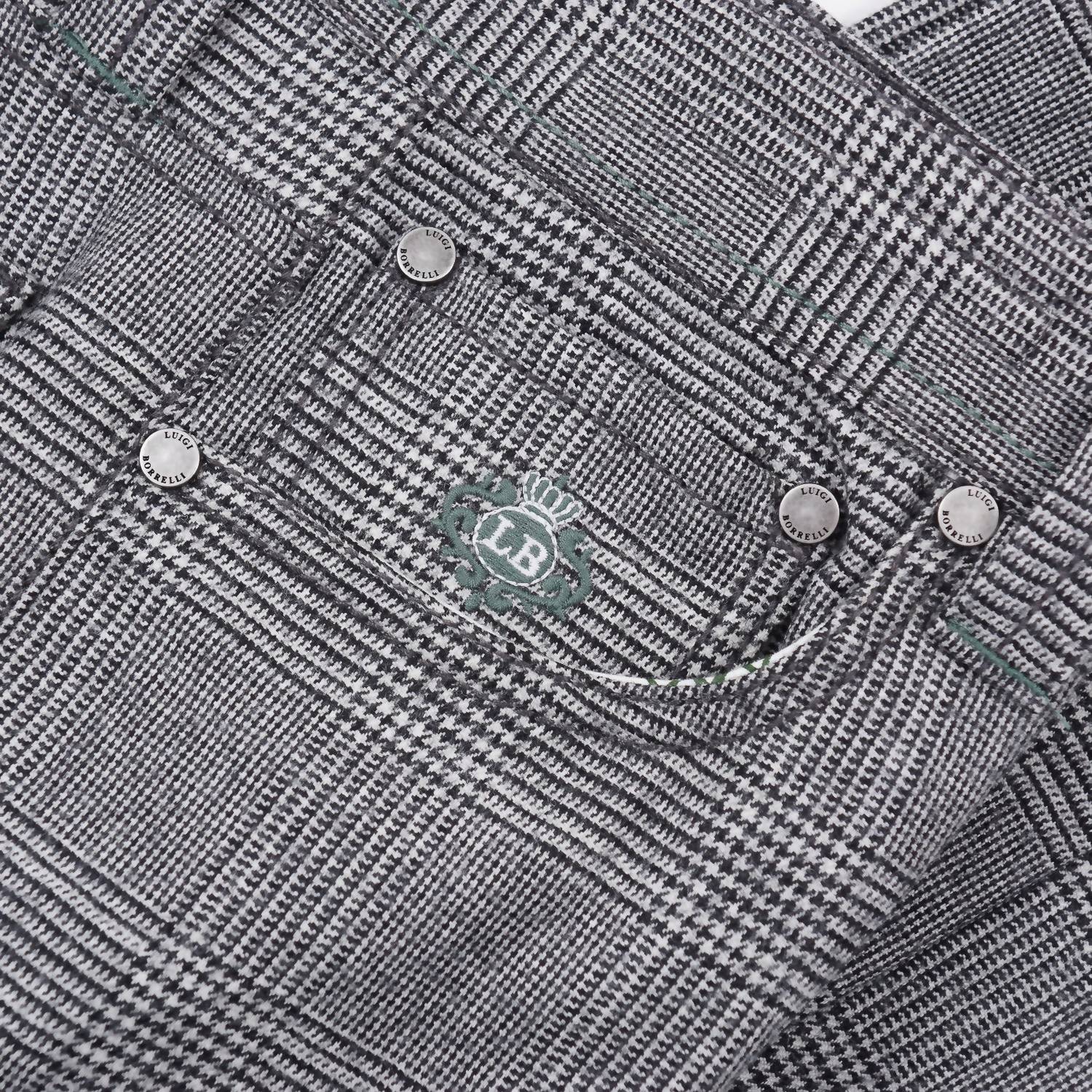 Luigi Borrelli Napoli - Men's Wool 5 Pocket Pants