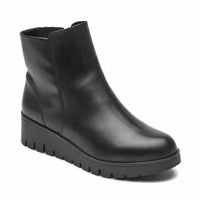 ROCKPORT Women's Dania Bootie in black - women's shoe - detail view