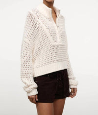Staud - Cropped Hampton Sweater