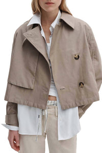 Rag & Bone - Jamie Cropped Trench Coat