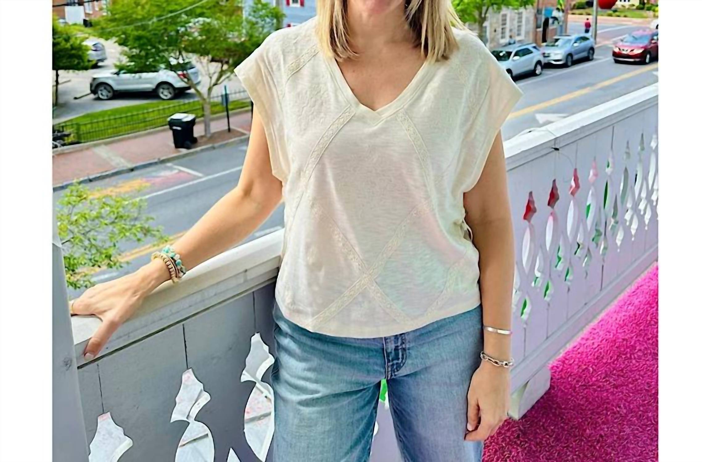 Another Love - Graciela Embossed Tee