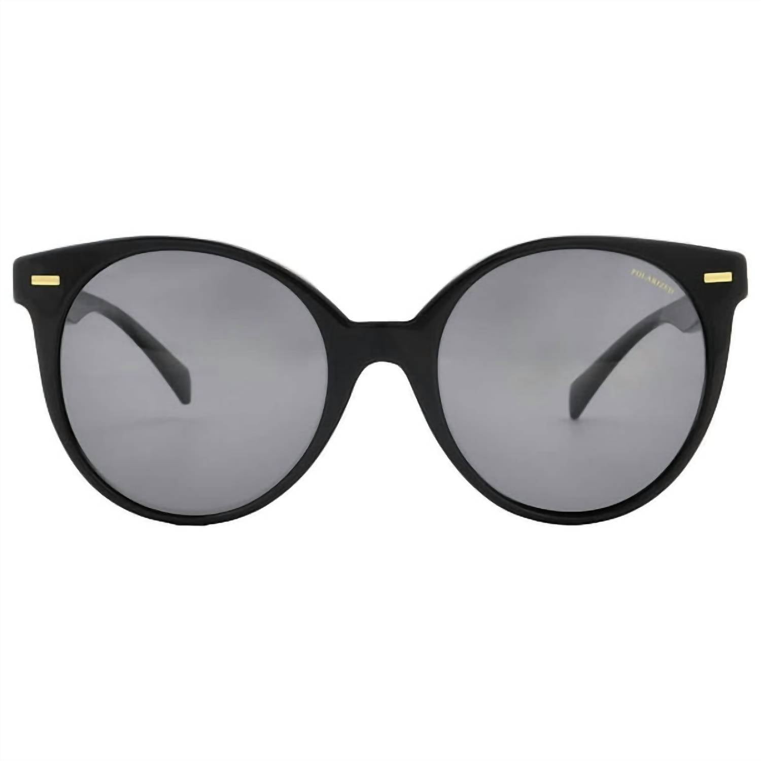 Versace - Woman's Full Rim Round Polarized Sunglasses 4442 Gb1 - 81