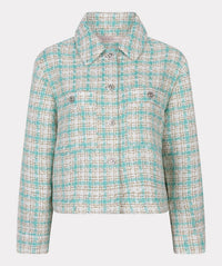 Esqualo - Bergette Midi Check Blazer
