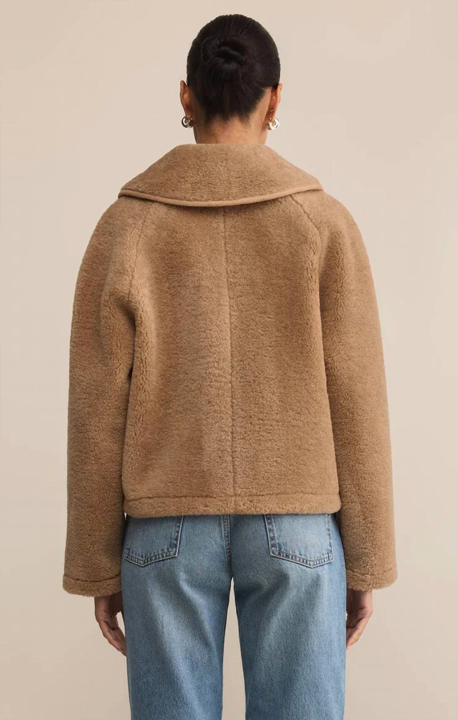 Z Supply Townsend Jacket in natural - women's jacket - alternate view