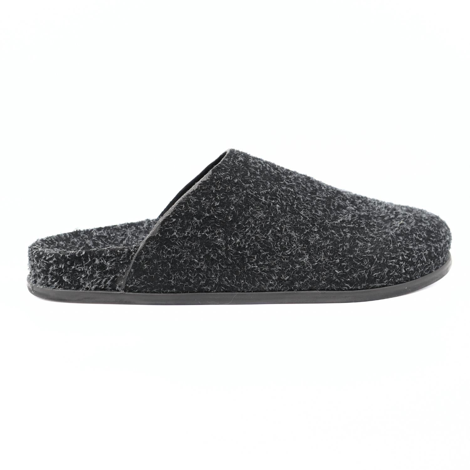 INTENTIONALLY BLANK Women's Agatha Brushed Suede Slip On Mules in black - women's shoe