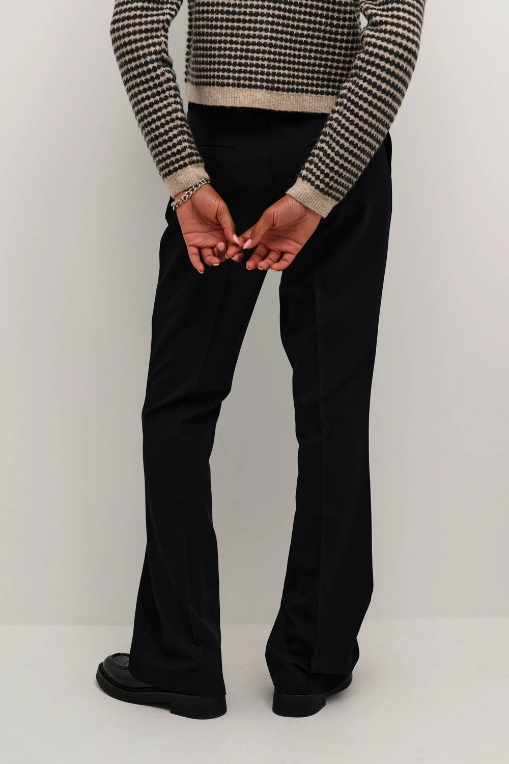 Kaffe - Kasakura Flared Leg Regular Fit Trousers