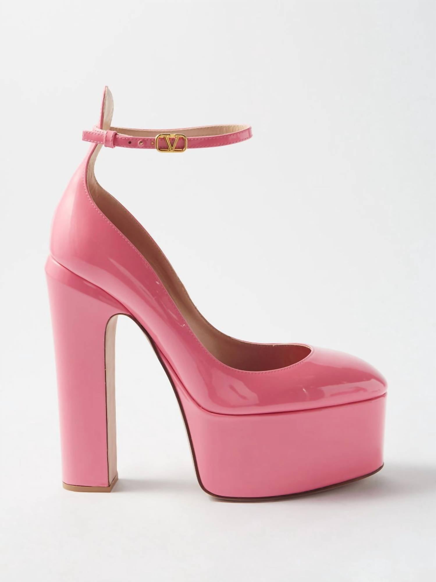 Valentino Garavani - Women's Tan-go Leather Heels
