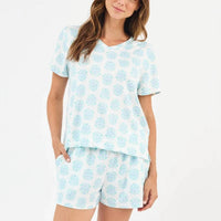 Mary Square - Meadow Dreams Pajama Shorts Set