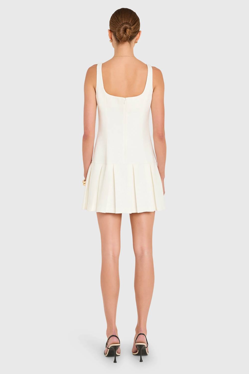 Amanda Uprichard - Courtney Square Neck Mini Dress