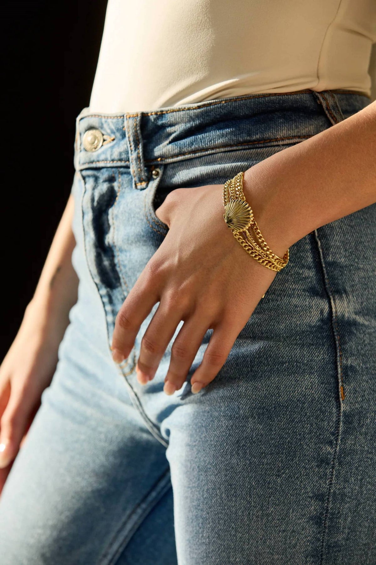 Adriana Pappas - Women's Scallop Shell Bracelet