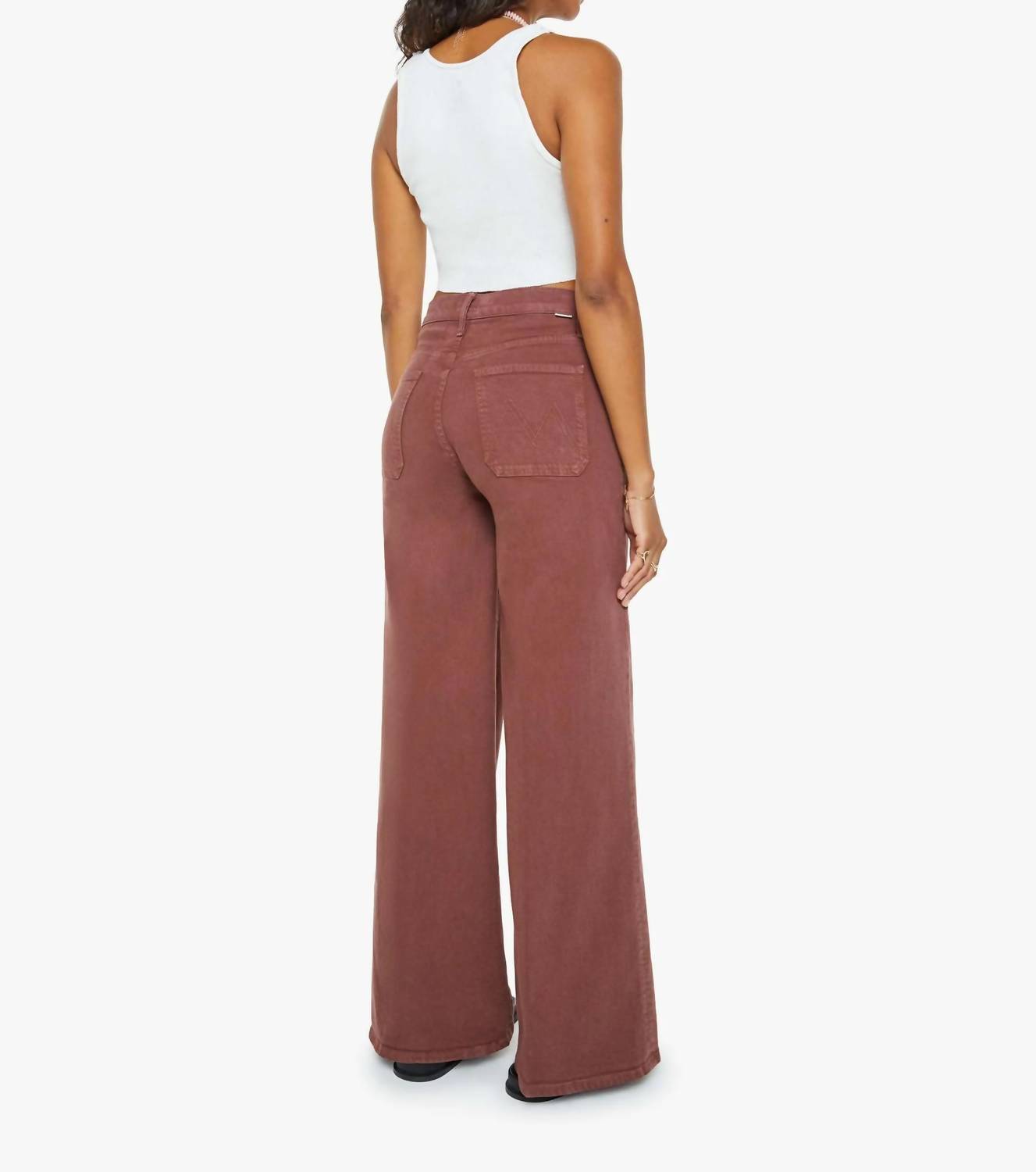 Mother - Patch Pocket Undercover Sneak Wide Leg Pants