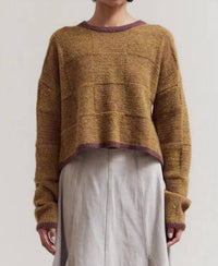 Gabriel + Simone - Plaid Knit Sweater