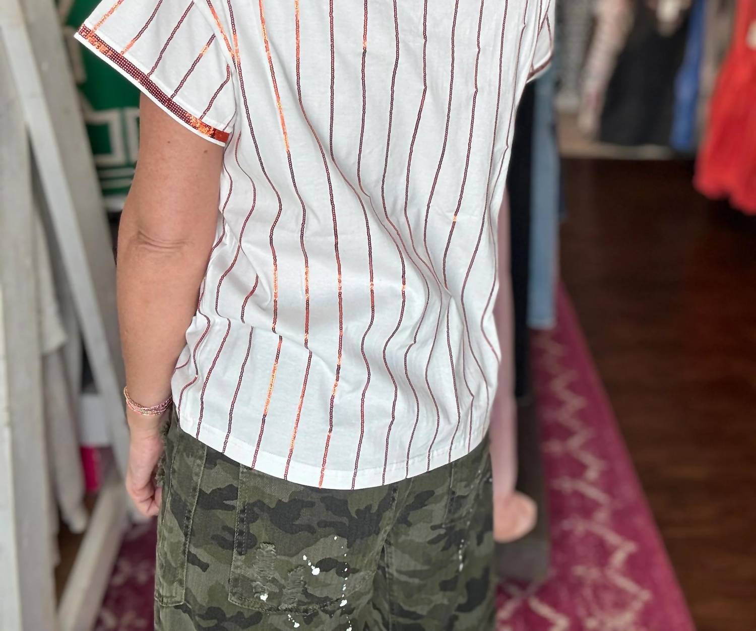 Queen Of Sparkles - Licensed Stripe Tennessee Tee