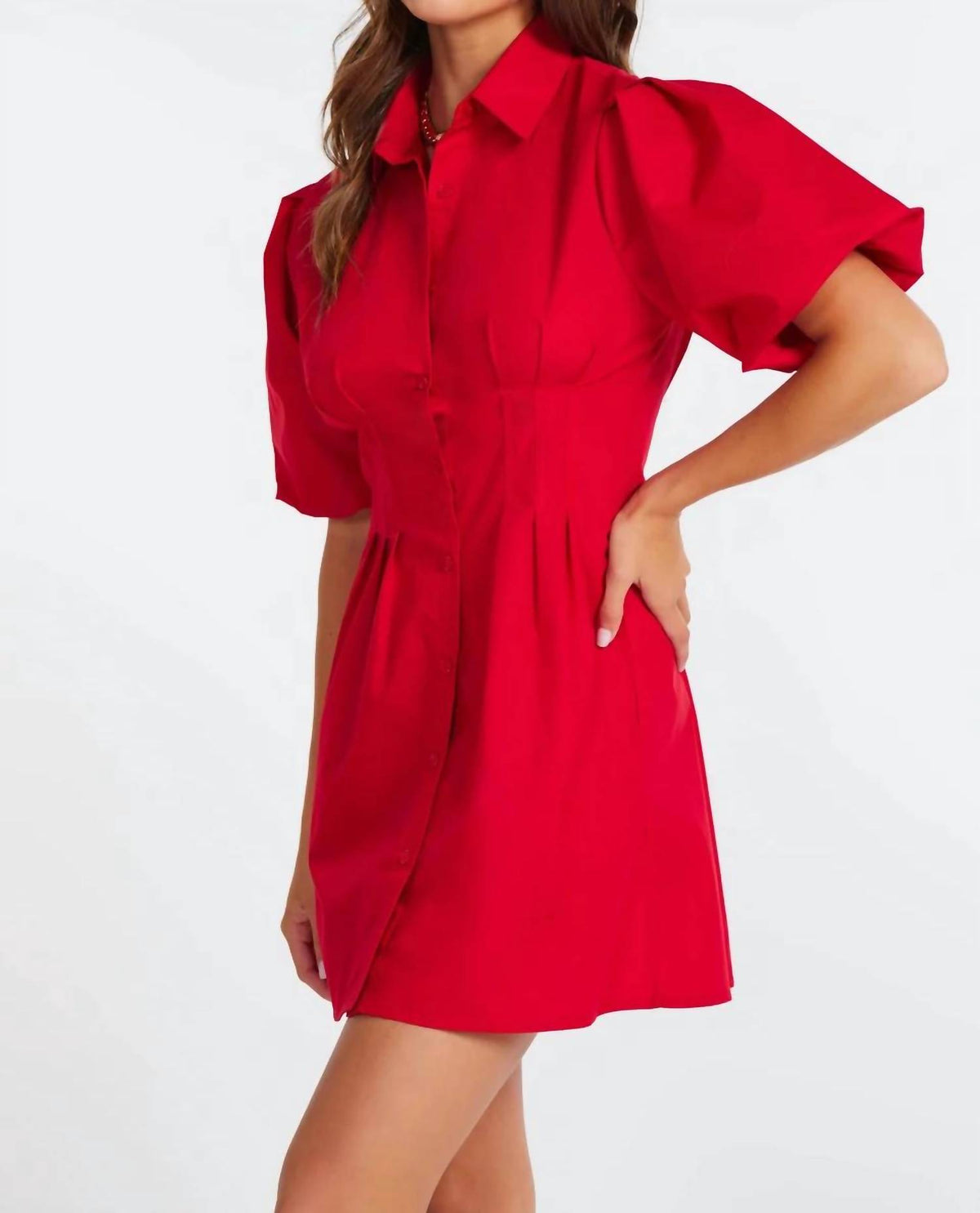 Bishop + Young - Jacqueline Bubble Sleeve Mini Dress