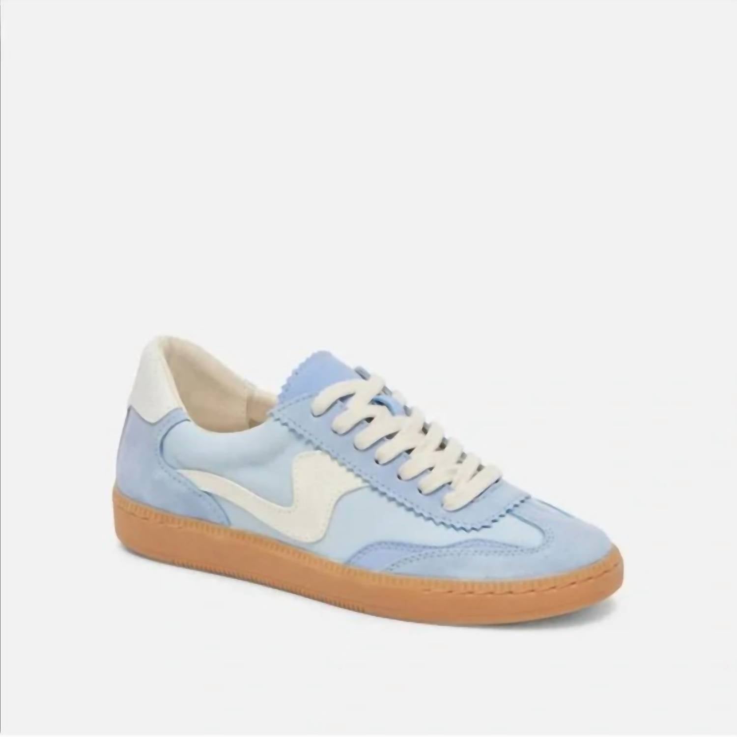 Dolce Vita Women's Notice Sneakers in blue suede - women's sneaker