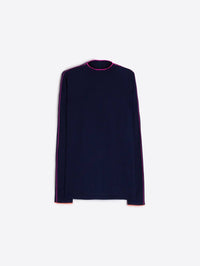 Vilagallo - Women's Sweater With Piping Trim