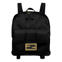 Fendi - Women's Nylon Baguette Small Backpack