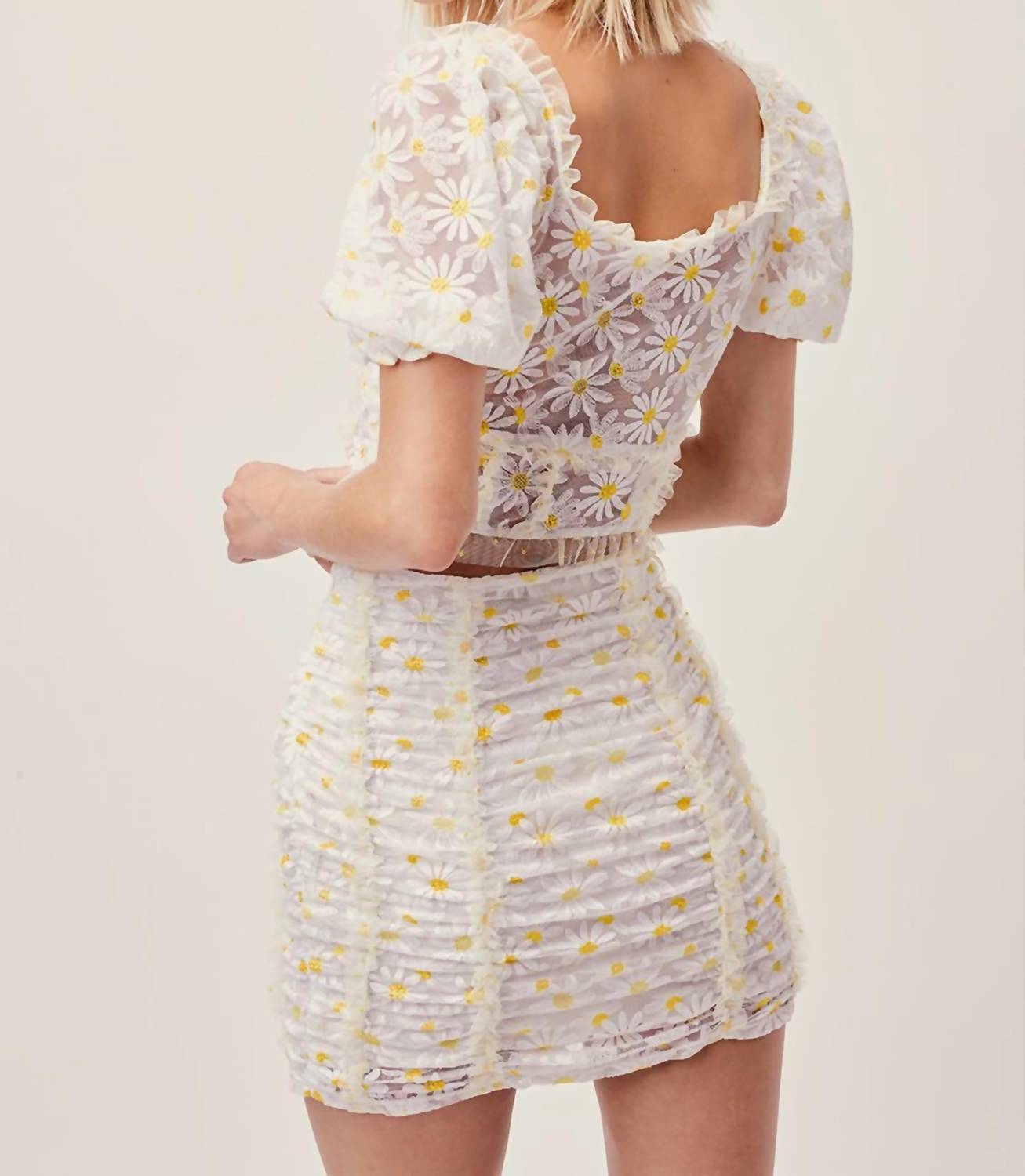 For Love & Lemons - Brulee Mini Skirt