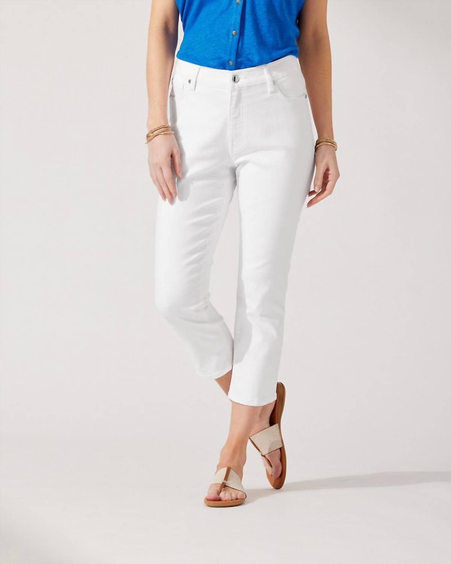 High-Rise Cropped Jean