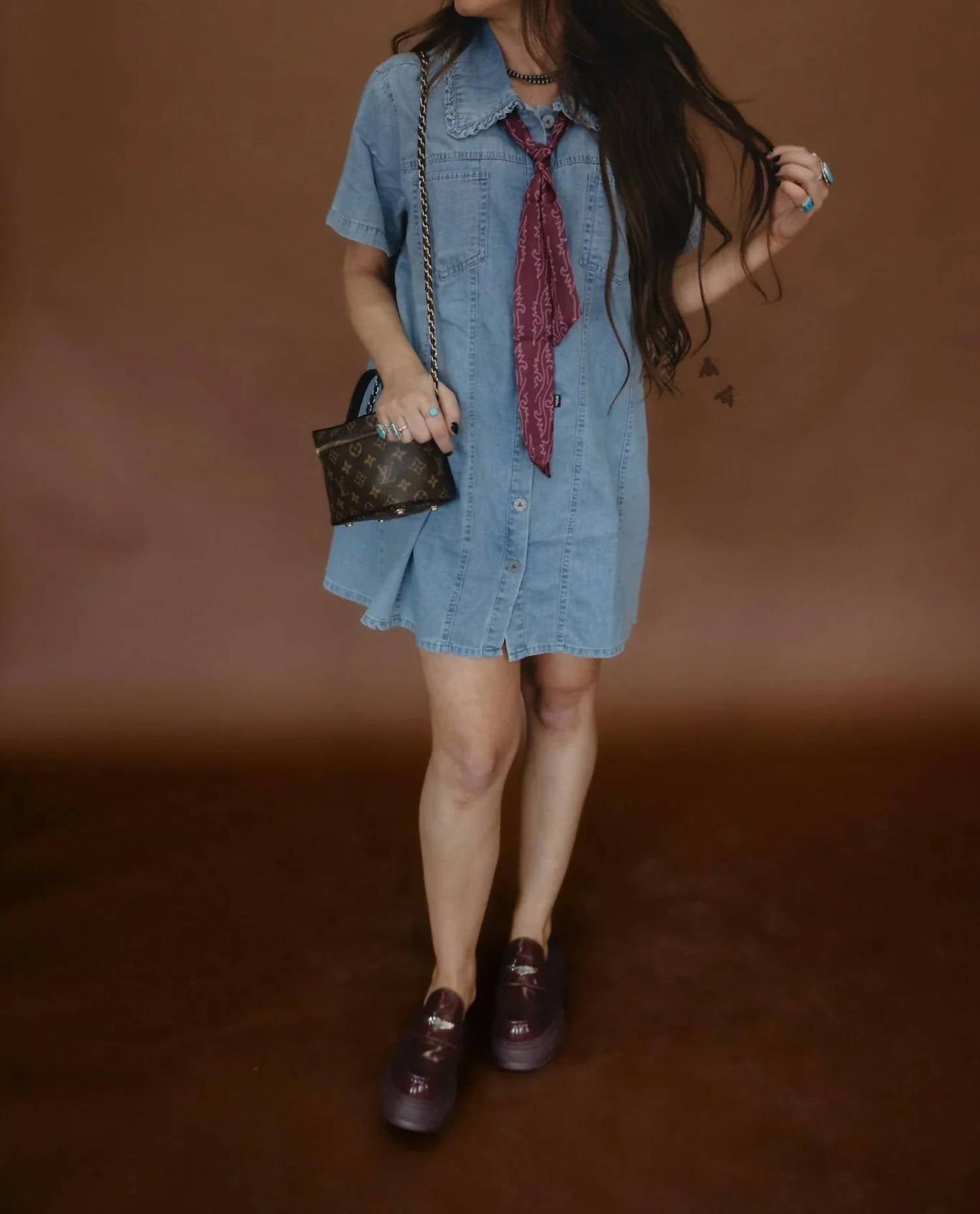 2Flyco - High Plains Denim Dress