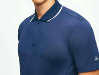 Brooks Brothers - Performance Series Half-zip Pique Polo Shirt