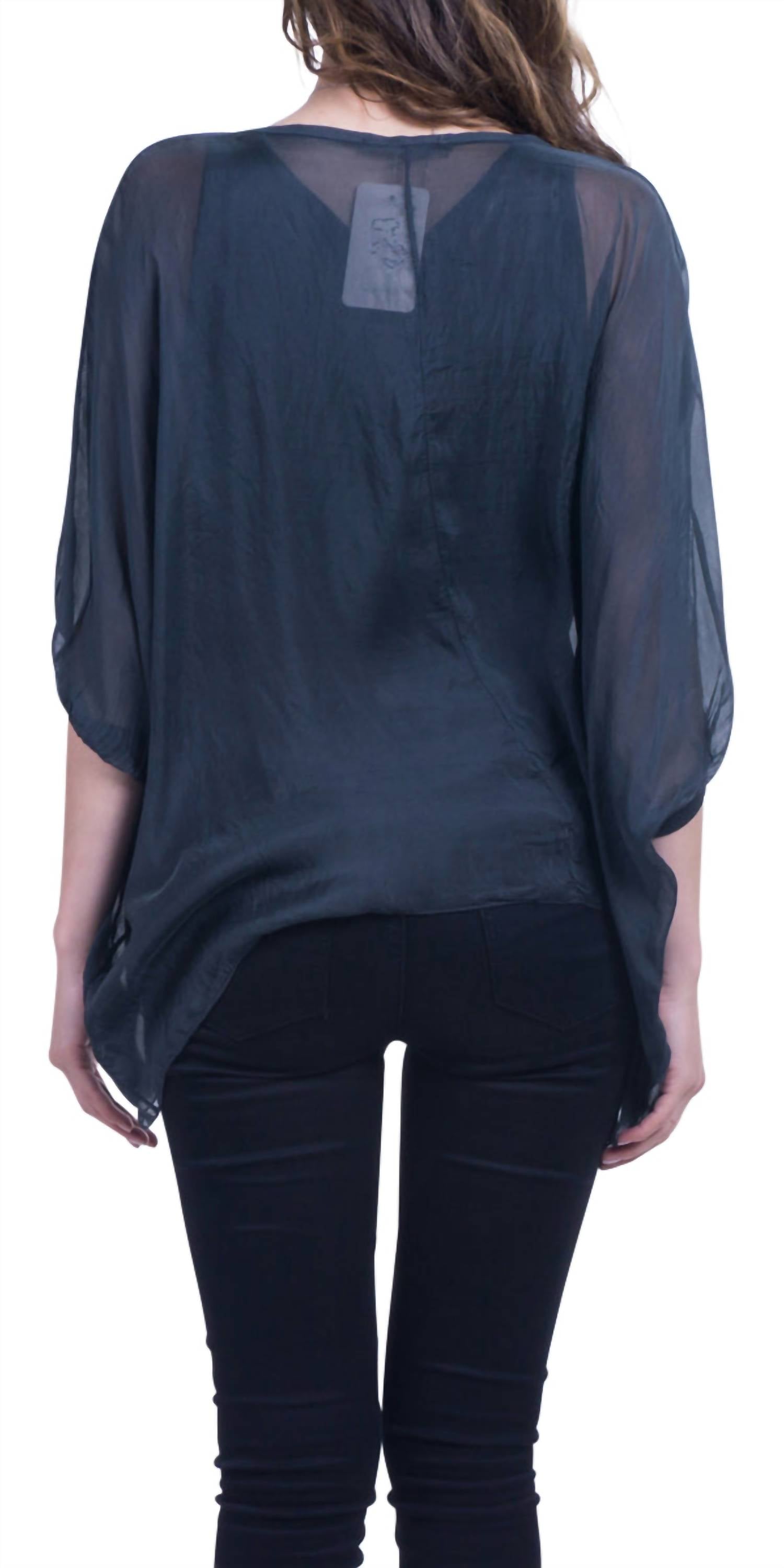 Gigi Moda - Atila Scoop Neck Blouse