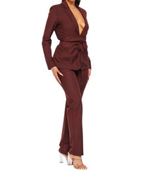 Rivir - Solid Jacket and Pants Set