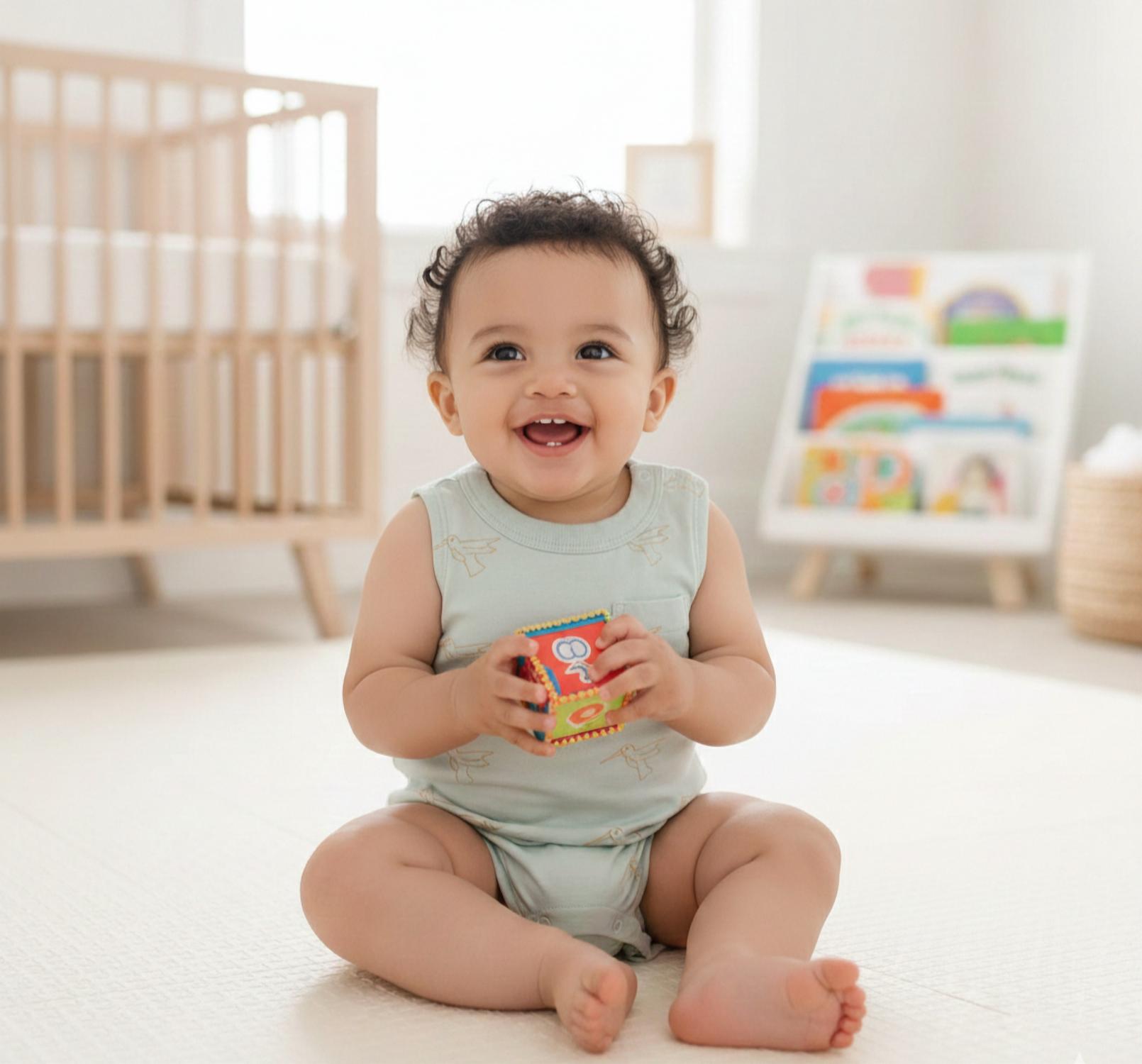 Polished Prints - Hummingbird Shorty Romper