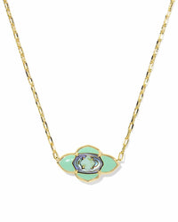 Kendra Scott - Women's Abbie Medallion Short Pendant Necklace