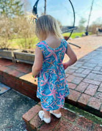 Melina & Me - Girl's Tiny Tropics Dress