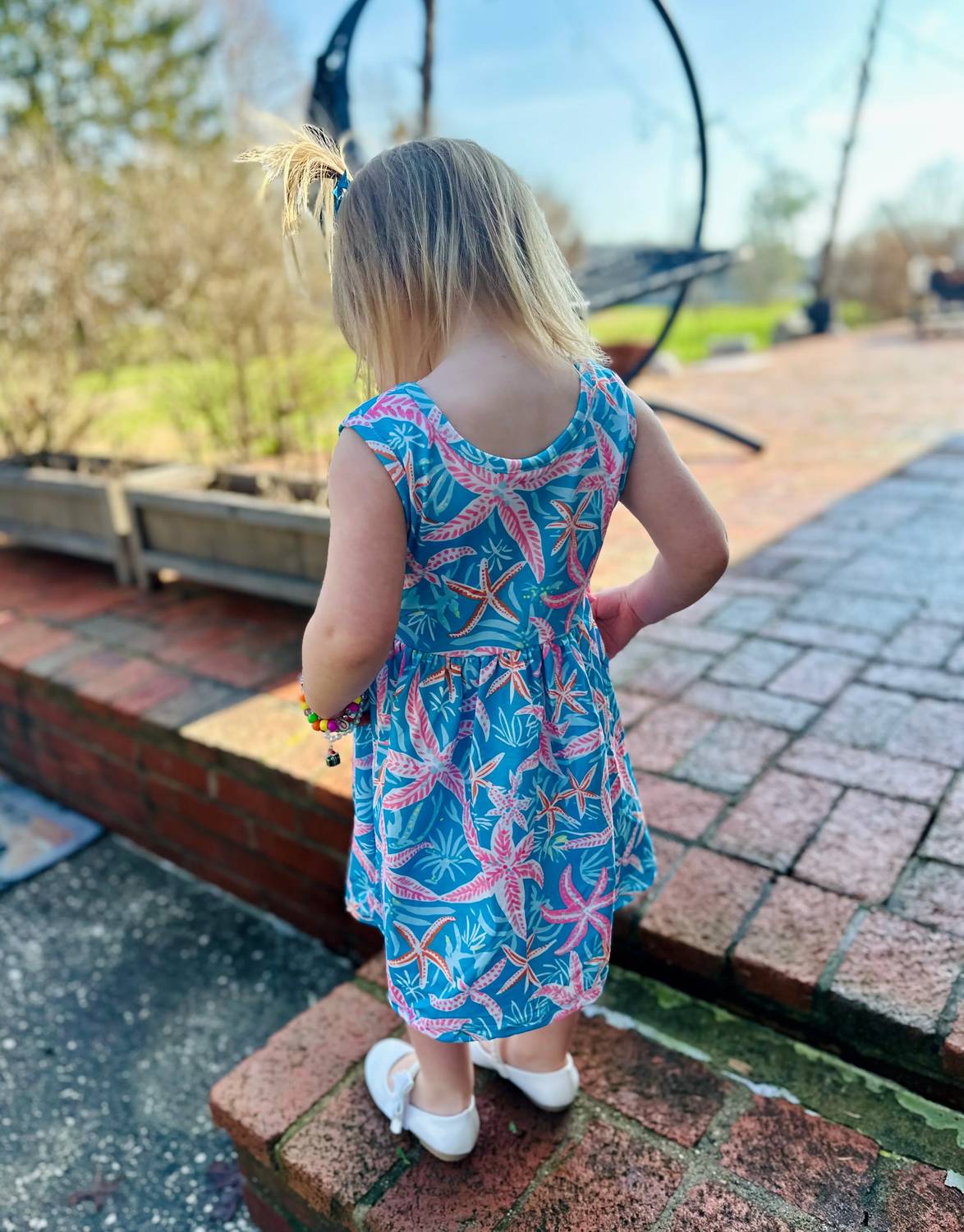 Melina & Me - Girl's Tiny Tropics Dress