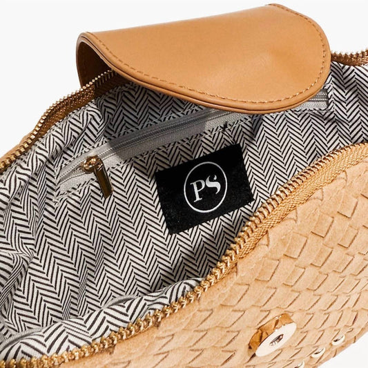 Pretty Simple - Women's Selena Suede Flap Crossbody Bag