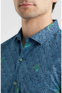 Tori Richard - Chelonian Short Sleeve Cotton Button Up Shirt - Plus