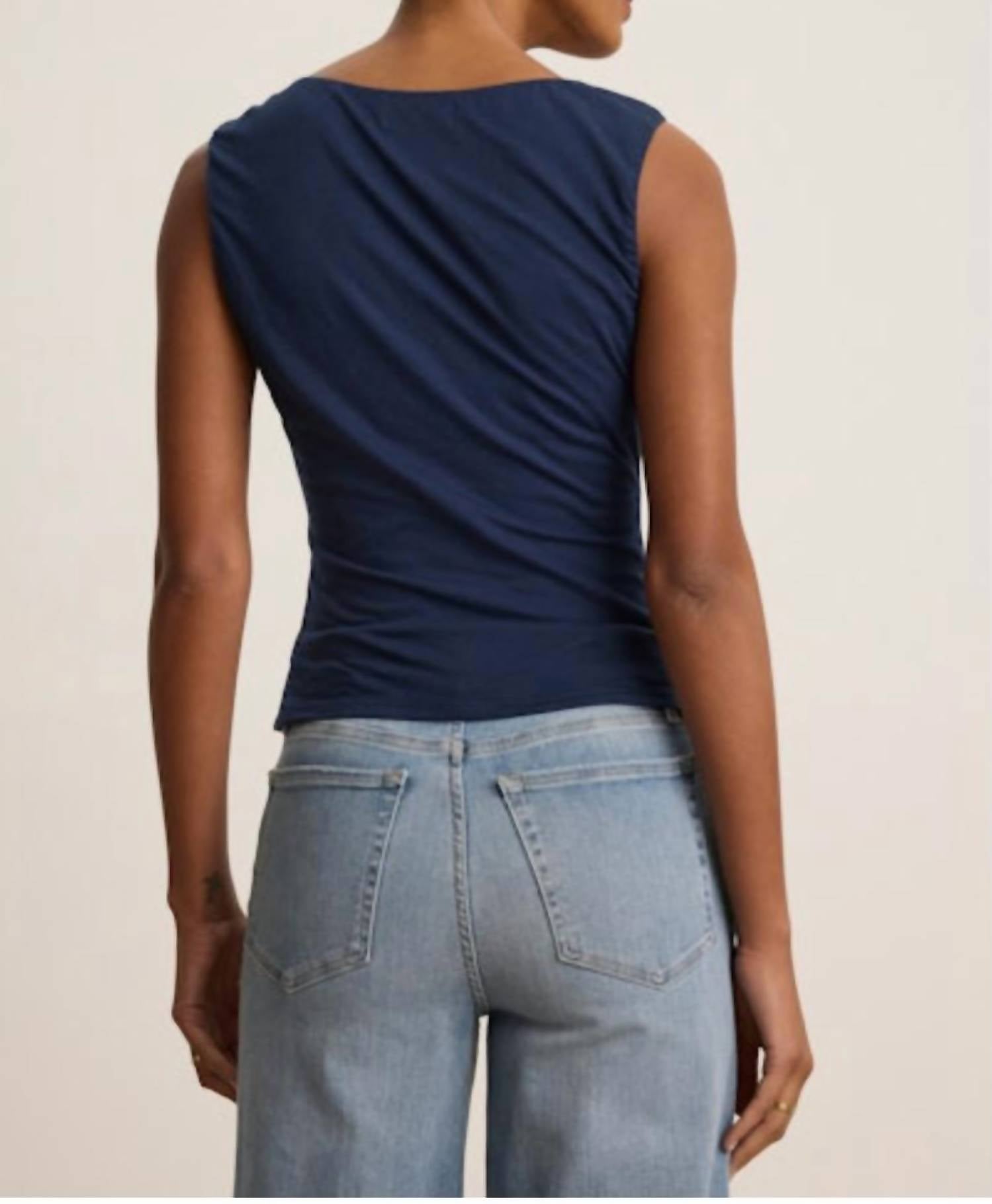Velvet By Graham & Spencer - Azura Sweetheart Neck Top