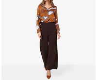 Astrid - Chain Button Down Blouse