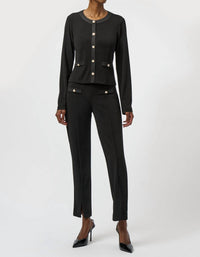 Joseph Ribkoff - Women's Moss Crepe Fitted Jacket