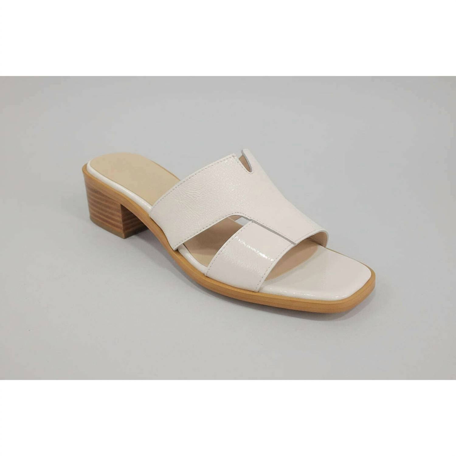 Wonders - Women's Heeled Leather Sandal